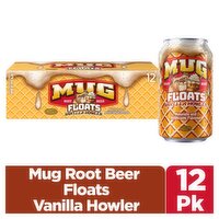 Mug Soda Root Beer Floats Vanilla Howler, 12 Fl Oz X 12
