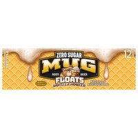 Mug Zero Sugar Soda Root Beer Floats Vanilla Howler, 12 Fl Oz X 12