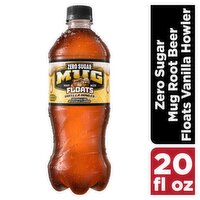 Mug Zero Sugar Soda Root Beer Floats Vanilla Howler, 20 Fl Oz