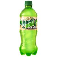 Mountain Dew Dirty Dew Cream Soda 20 Fl Oz, 20 Fluid ounce