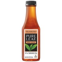 Pure Leaf Zero Sugar Real Brewed Tea Peach 18.5 Fl Oz