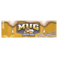 Mug Cream Soda 12 fl oz, 12 Count