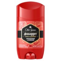 Old Spice Red Collection Swagger Antiperspirant and Deodorant for Men, 2.6 oz, Pack of 2