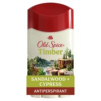Old Spice Timber Scent of Sandalwood + Cypress Antiperspirant & Deodorant, 2.6 oz, 2.6 Ounce