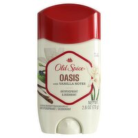 Old Spice Men's Antiperspirant & Deodorant Oasis with Vanilla, 2.26oz