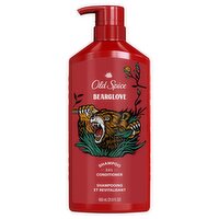 Old Spice Bearglove 2 in 1 Shampoo Conditioner, 21.9 fl oz