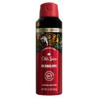 Old Spice Bearglove Underarm & Body Spray, 5.1 oz