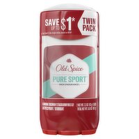 Old Spice High Endurance Pure Sport Antiperspirant / Deodorant Twin Pack, 3.3 oz, 2 count