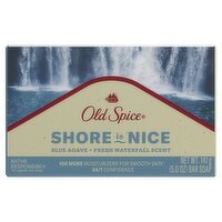 Old Spice Blue Agave + Fresh Waterfall Scent Bar Soap, 5.0 oz, 5 Ounce