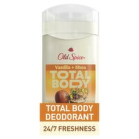 Old Spice Notes of Vanilla + Shea Total Body Deodorant, 3.0 oz, 3 Ounce