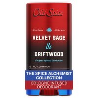 Old Spice Deodorant for Men, The Spice Alchemist Collection, Velvet Sage and Driftwood, 3oz, 3 Ounce