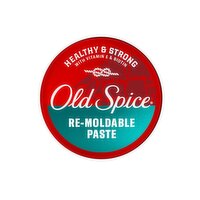 Old Spice Re-Moldable Paste for Men, Medium-High Hold, Matte Finish, 2.22 oz