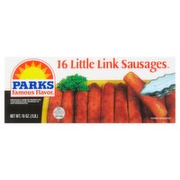 Parks Famous Flavor Little Link Sausages, 16 count, 16 oz