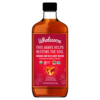 Wholesome Organic Raw Blue Agave Nectar, 18.5 oz