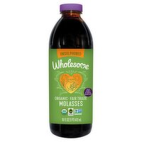 Wholesome Unsulphured Molasses, 16 fl oz