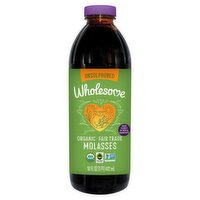 Wholesome Unsulphured Molasses, 16 fl oz