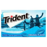 Trident Original Flavor Sugar Free Gum, 14 count