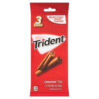 Trident Cinnamon Sugar Free Gum, 14 count, 3 pack