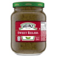 Heinz Sweet Relish, 10 fl oz, 10 Fluid ounce