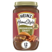 Heinz HomeStyle Mushroom Gravy, 12 oz