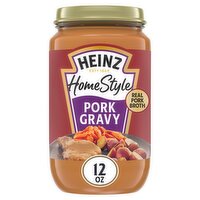 Heinz HomeStyle Pork Gravy, 12 oz