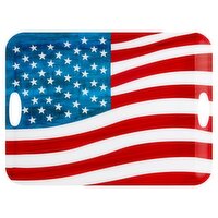 Amscan Patriotic Serving Tray, 19.6 x 14.3 in.