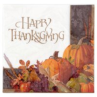 Amscan Party Impressions November Harvest Luncheon Napkins, 16 count