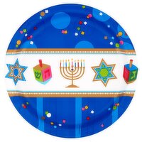 Amscan Party Impressions Hanukkah Celebrations 8 3/4 In Plates, 8 count