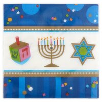 Amscan Party Impressions Hanukkah Celebration 2 Ply Luncheon Napkins, 16 count