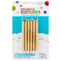 Amscan Birthday Candles, 12 count