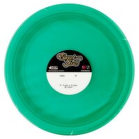 Elegant Touch Green 9" Plastic Plates, 20 count