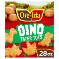 Ore-Ida Dino Tater Tots Seasoned Shredded Potatoes, 28 oz