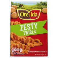 Ore-Ida Zesty Twirls Seasoned French Fried Potatoes, 28 oz, 28 Ounce