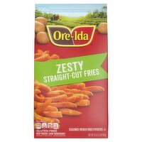 Ore-Ida Zesty Straight-Cut Seasoned French Fried Potatoes, 32 oz