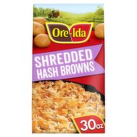 Ore-Ida Shredded Hash Brown Potatoes, 30 oz