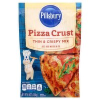 Pillsbury Thin & Crispy Pizza Crust Mix, 6.5 oz