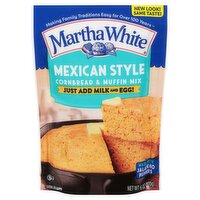 Martha White Mexican Style Cornbread & Muffin Mix, 6 oz