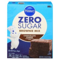 Pillsbury Zero Sugar Chocolate Fudge Brownie Mix, 12.35 oz