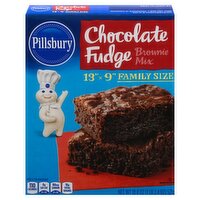 Pillsbury Chocolate Fudge Brownie Mix Family Size, 18.4 oz, 18.4 Ounce