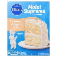 Pillsbury Moist Supreme Creamy Almond Cake Mix, 15.25 oz