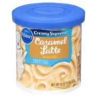 Pillsbury Creamy Supreme Caramel Latte Frosting, 16 oz, 16 Ounce