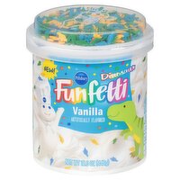 Pillsbury Funfetti Dinosaur Vanilla Frosting, 15.6 oz