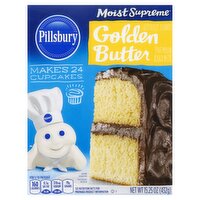 Pillsbury Moist Supreme Golden Butter Premium Cake Mix, 15.25 oz