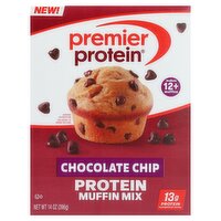 Premier Protein Chocolate Chip Protein Muffin Mix, 14 oz