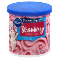 Pillsbury Creamy Supreme Strawberry Frosting, 16 oz