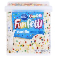 Pillsbury Funfetti Vanilla Confetti, 15. 6