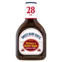 Sweet Baby Ray's Hickory & Brown Sugar Barbecue Sauce, 28 oz