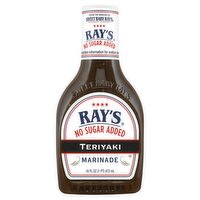 Ray's No Sugar Added Teriyaki Marinade, 16 fl oz, 16 Fluid ounce