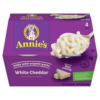 Annie's Homegrown White Cheddar Macaroni & Cheese, 2.01 oz, 4 count