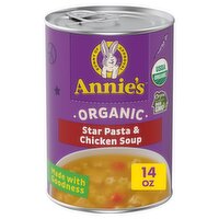 Annie's Organic Star Pasta & Chicken Soup, 14 oz
